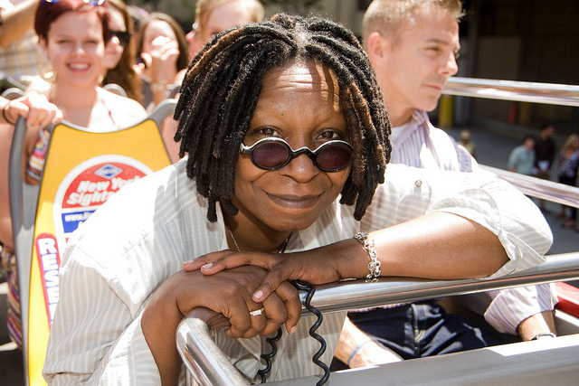 Whoopi Goldberg Honored in Gray Line New York's "Ride of Fame" Campaign