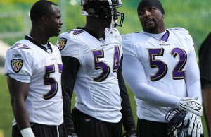 Bart Scott, Prescott Burgess, Ray Lewis