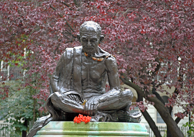 Gandhi at Tavistock Square