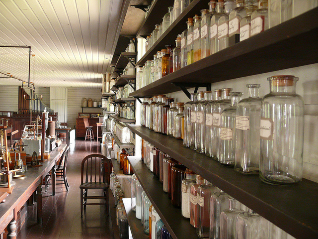 Greenfield Village Museum - Thomas Edison Lab - Invention of the Light Bulb.