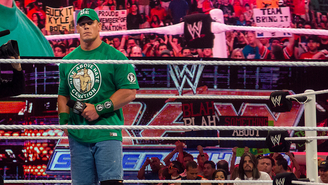 John Cena at Raw, Miami, 2 April 2012