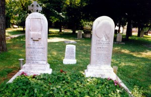 John Keats's grave