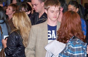 Lucas Grabeel at the Pee Wee Herman Show