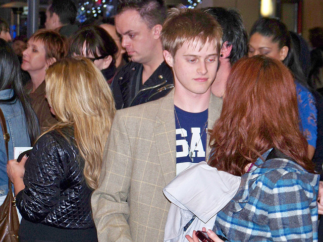 Lucas Grabeel at the Pee Wee Herman Show