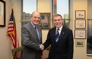 Social Development Minister Meets Sen George Mitchell