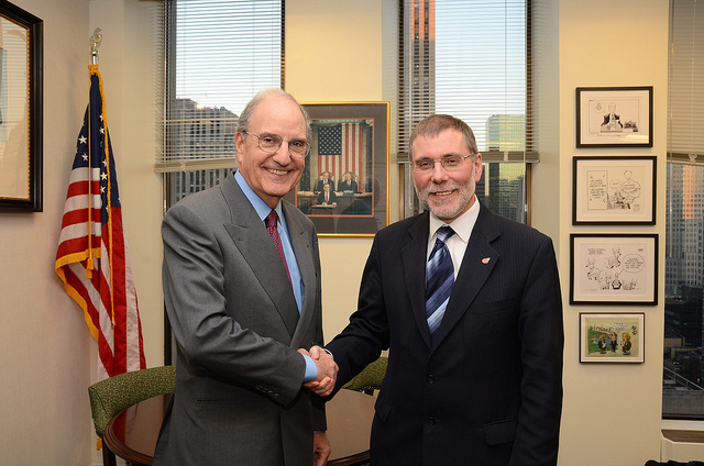 Social Development Minister Meets Sen George Mitchell